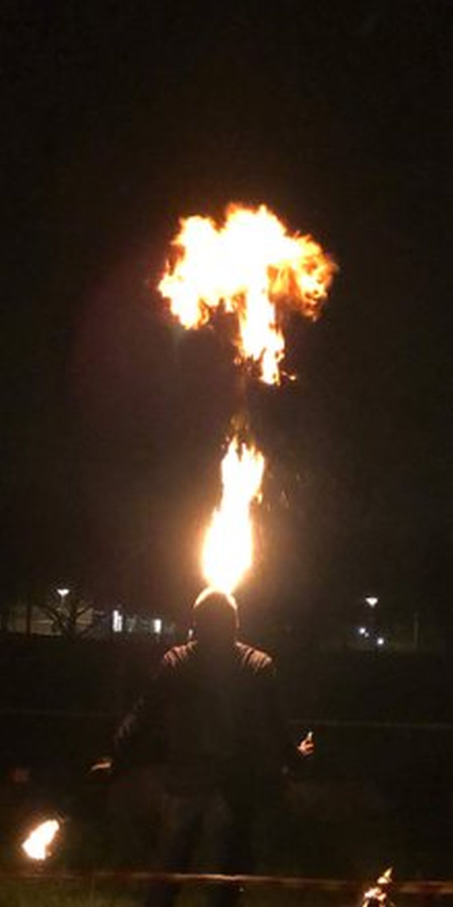 Pyromania disker op med ild på Cirkusmuseet til Halloween