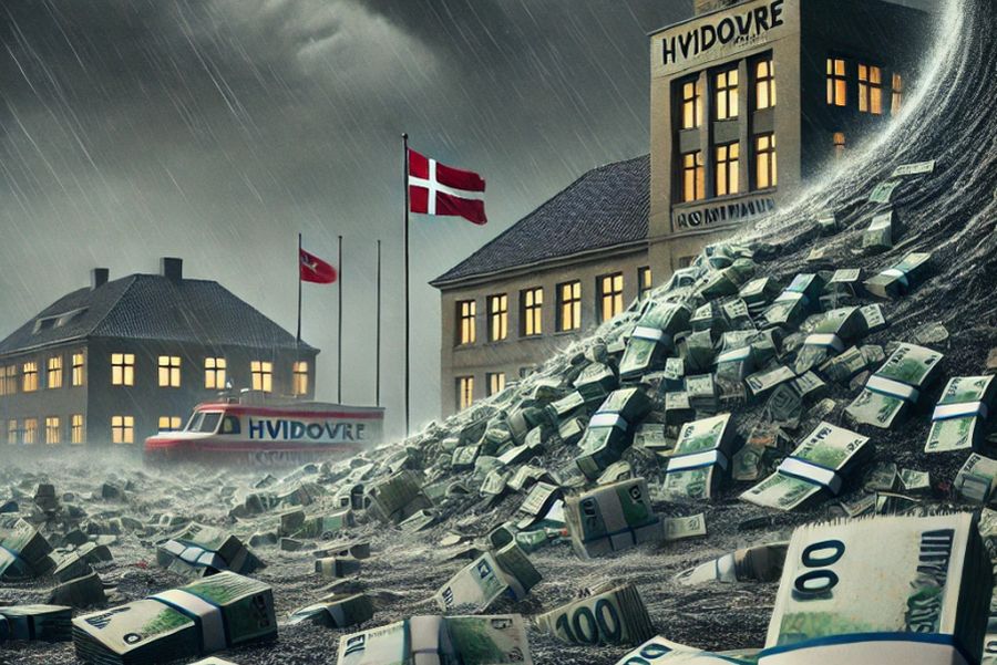 Dyster fremstilling af, at Hvidovre Kommune måske skal af med 100 millioner kroner i 2027