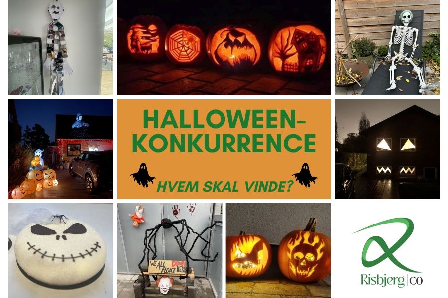 Hvem skal vinde Risbjerg & Co.'s Halloween-konkurrence?