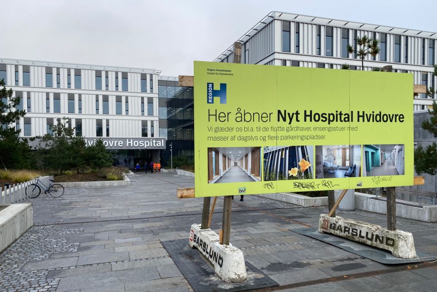 Hvidovre Hospital åbner nyt center og laver ny hovedindgang