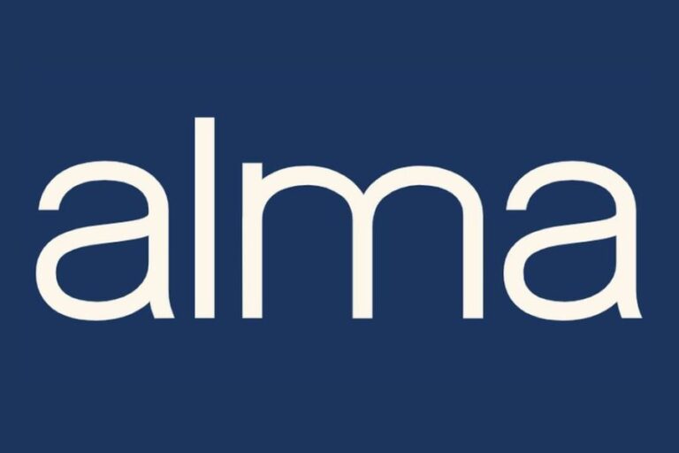 Alma, logo, madmarked