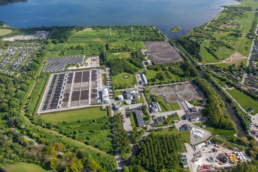 Rensningsanlæg Damhusåen, ejet af BIOFOS