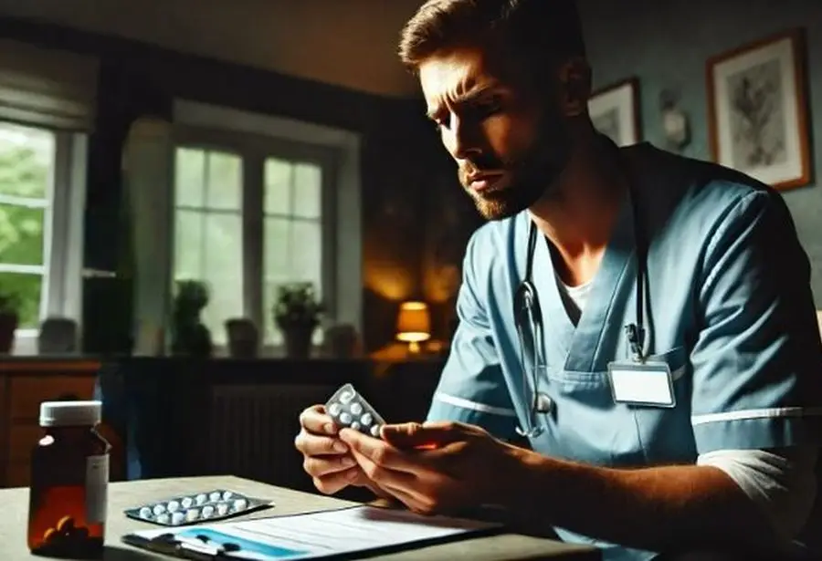 Hjemmeplejen i Hvidovre har fået et påbud af en styrelse for risiko for patientsikkerheden - dette AI-foto illustrerer det