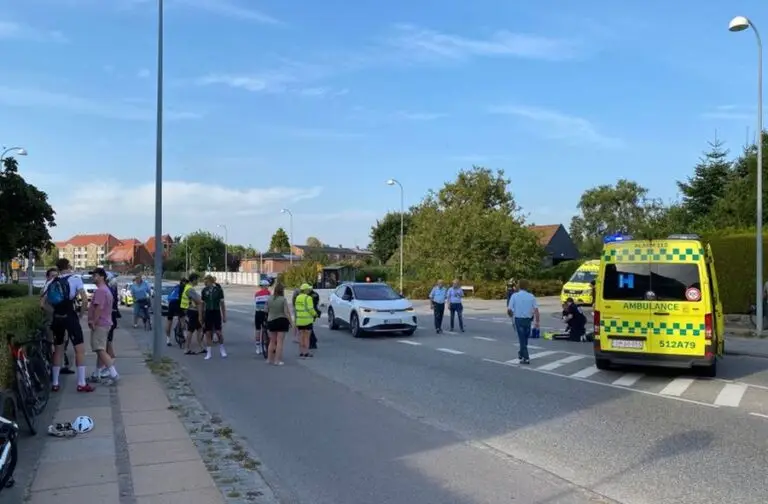 Ulykke under cykelløb i Hvidovre i september 2024